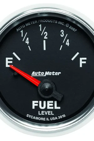 Fast Shipping Autometer 2-1/16" Fuel Level 240-33 ohm Air-Core SSE GS