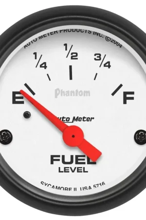 Autometer 2-1/16" Fuel Level 240-33 ohm Air-Core SSE Phantom Free Returns