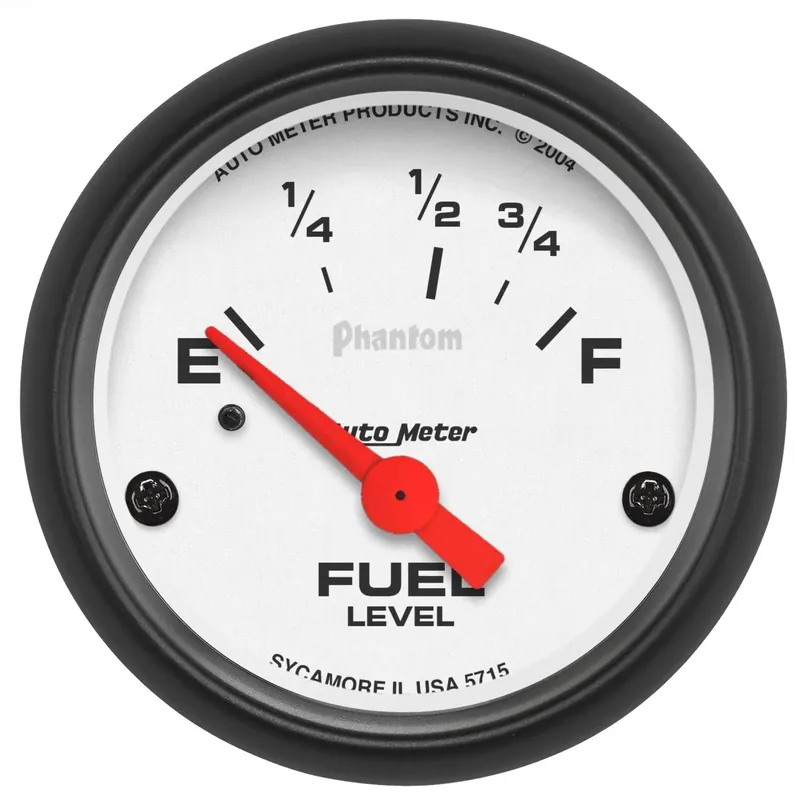 Autometer 2-1/16" Fuel Level 73-10 ohm Air-Core Phantom One Day Deal
