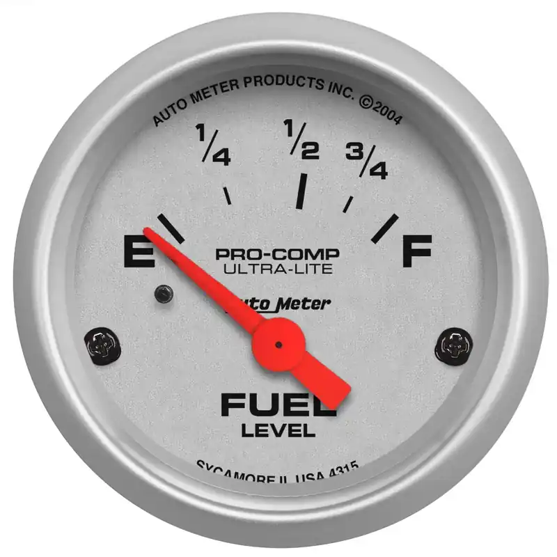 Flash Sale Autometer 2-1/16" Fuel Level 73-10 ohm Air-Core Ul