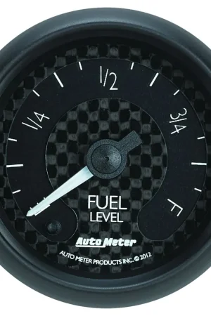 Autometer 2-1/16" Fuel Level Programmable 0-280 ohm Stepper Motor GT Series Affordable