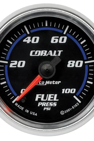 Deal Autometer 2-1/16" Fuel Pressure 0-100 PSI Stepper Motor Cobalt