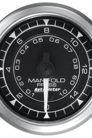 Autometer 2-1/16" Manifold Pressure 0-15 PSI Stepper Motor Chrono High Quality