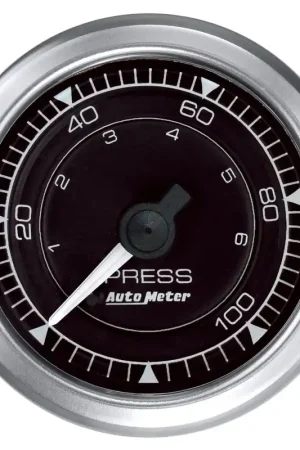 Autometer 2-1/16" Oil Pressure 0-100 PSI Chrono Bargain