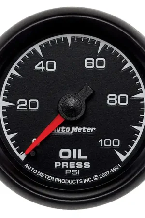 Editor’s Pick Autometer 2-1/16" Oil Pressure 0-100 PSI Mechanical ES