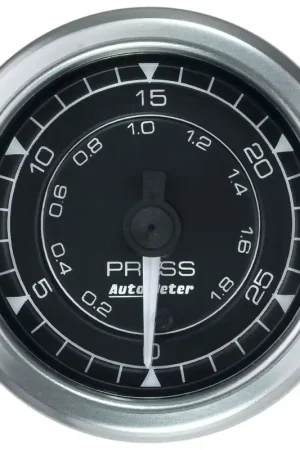 Autometer 2-1/16" Pressure 0-30 PSI Stepper Motor Chrono Premium