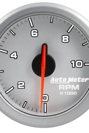 Autometer 2-1/16" Tach 0-10,000 RPM Air-Core Airdrive Silver Editor’s Pick