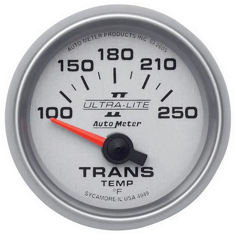 Autometer 2-1/16" Transmission Temperature 100-250 °F Air-Core Ultra-Lite II Cheap