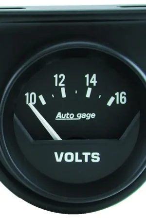 Autometer 2-1/16" Voltmeter 10-16V Air-Core Auto Gage Low Price