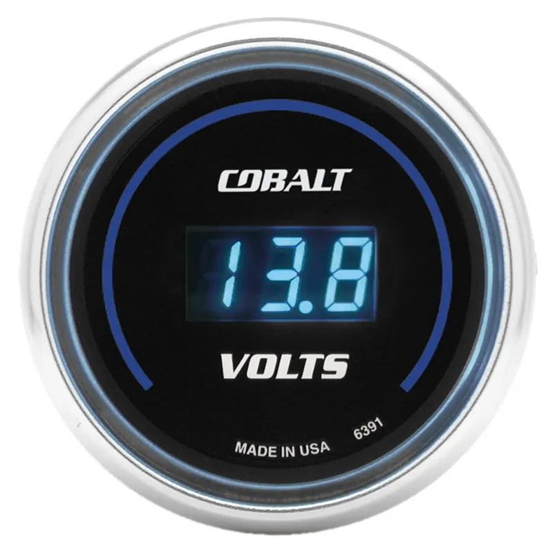 Brand New Autometer 2-1/16" Voltmeter 8-18V Cobalt