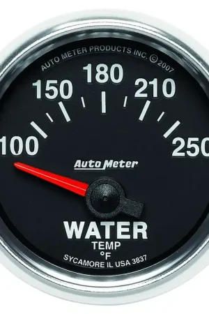Autometer 2-1/16" Water Temperature 100-250 °F Air-Core GS Money Back Guarantee
