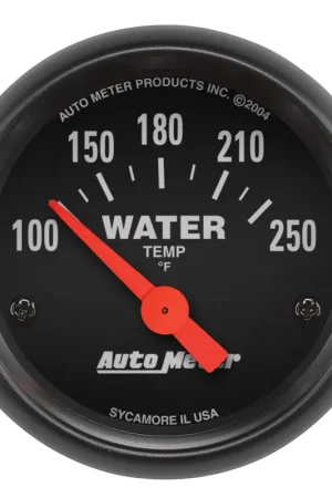Autometer 2-1/16" Water Temperature 100-250 °F Air-Core Z-Series Sale