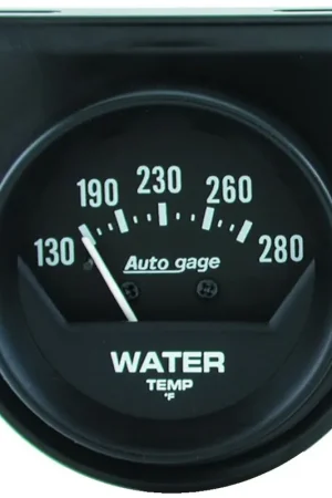 Autometer 2-1/16" Water Temperature 130-280 °F 6 Ft. Mechanical Auto Gage New Release