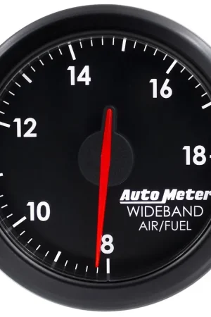 Autometer 2-1/16" Wideband A/F Air-Core Airdrive Black Worldwide Shipping