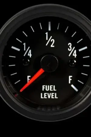 Brand New ProSport 2-1/16in Electrical Fuel Level Gauge Clear Lens White LED