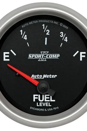 Autometer 2-5/8" Fuel Level 0-90 ohm Air-Core GM SSE SCII Instant Buy