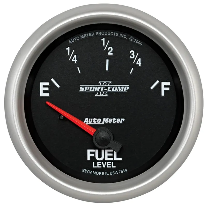 Autometer 2-5/8" Fuel Level 0-90 ohm Air-Core GM SSE SCII Instant Buy