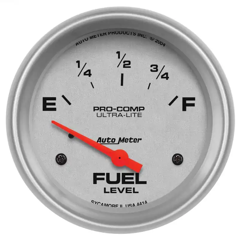 Trusted Brand Autometer 2-5/8" Fuel Level 0-90 ohm Air-Core SSE Ultra-Lite