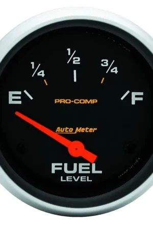 Order Now Autometer 2-5/8" Fuel Level 240-33 ohm Air-Core SSE Pro-Comp