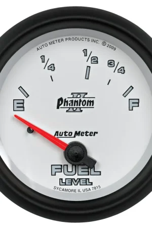 Autometer 2-5/8" Fuel Level 73-10 ohm Air-Core Phantom II Save Now