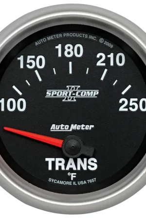 Order Now Autometer 2-5/8" Transmission Temperature 100-250 °F Air-Core Sport-Comp II