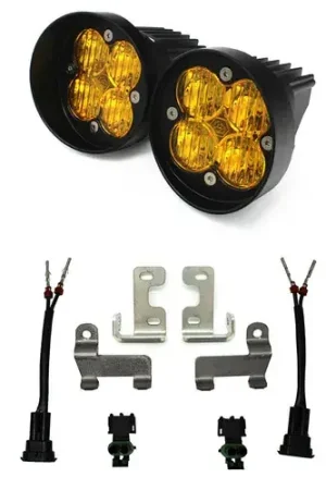 Today Only Baja Designs 2012+ Rav4 Fog Pocket Kit Squadron Sport Amber Wide Cornering