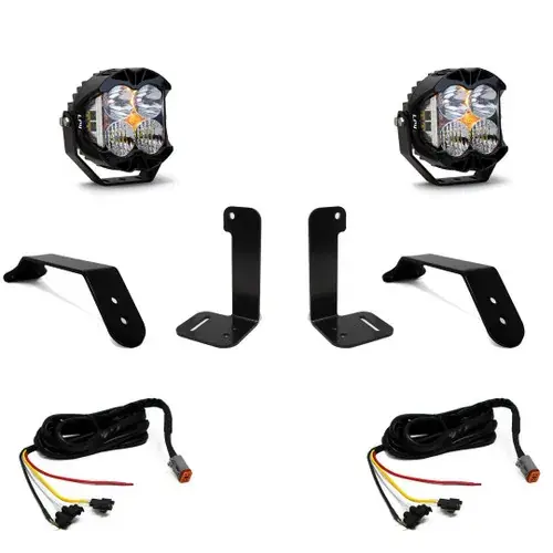 Baja Designs 2018+ Jeep JL/JT Dual LP4 Auxiliary Light Kit w/Upfitter Order Now