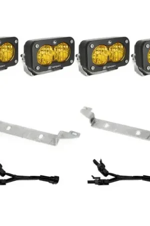 Baja Designs 2022+ Toyota Tundra S2 Sport Fog Pocket Kit - Baja Amber Order Now