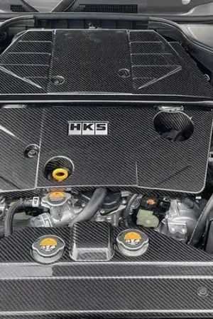 Hot Deal HKS 2023 Nissan Z Dry Carbon Radiator Cover