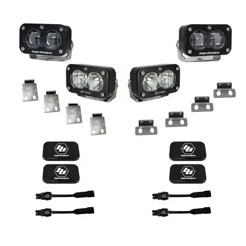 Next Day Delivery Baja Designs 21+ Ford Raptor S2 SAE Pro Fog Pocket Light Kit