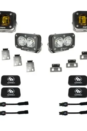 Trusted Brand Baja Designs 21+ Ford Raptor/22+ Bronco S2 SAE Pro Fog Pocket Light Kit