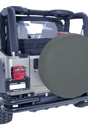 Rugged Ridge 27 -29 Inch Tire Cover Black Diamond New Release