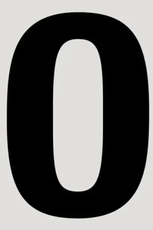 Raceworks 28cm Black CAMS Approved - Number 0 Price Drop