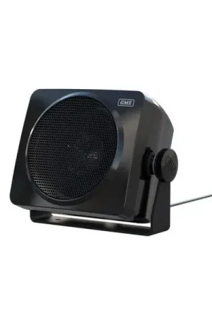 GME 3" Marine Box Speakers Pair- Black Luxury