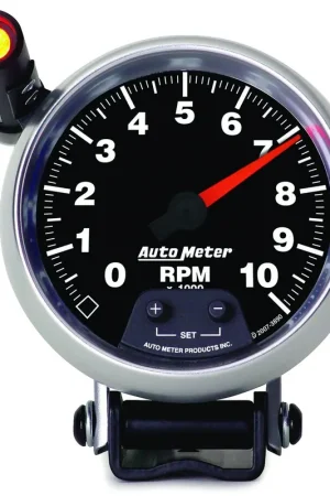 Express Delivery Autometer 3-3/4" Pedestal Tachometer 0-10,000 RPM Gs