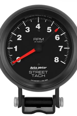 Next Day Delivery Autometer 3-3/4" Pedestal Tachometer 0-8,000 RPM Z-Series