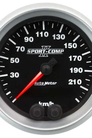 Deal Autometer 3-3/8" GPS Speedometer 0-225 KM/H Sport-Comp II