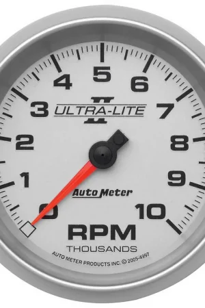 Autometer 3-3/8" In-Dash Tachometer 0-10,000 RPM Ultra-Lite II Price Cut