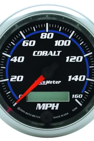 Modern Autometer 3-3/8" Speedometer 0-160 MPH Electric Cobalt