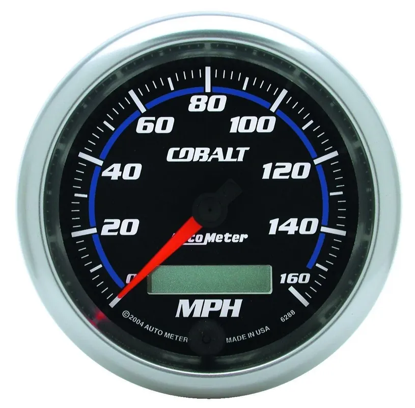 Modern Autometer 3-3/8" Speedometer 0-160 MPH Electric Cobalt