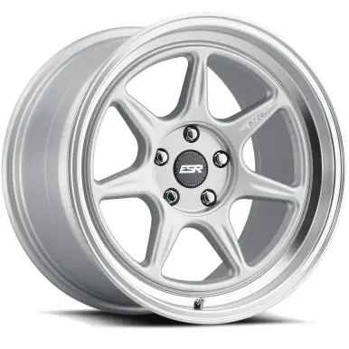 ESR Wheels CR7 19x10 / 5x110 BP (Custom Drill) +25 Hyper Silver Discount