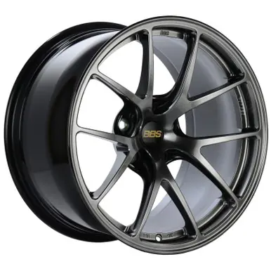Flash Sale BBS RI-A 18x9.5 5x120 ET40 Diamond Black Wheel -82mm PFS/Clip Required - RIA009DB