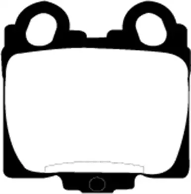 Place Order EBC 98-05 Lexus GS300 3.0 Redstuff Rear Brake Pads - DP31224C