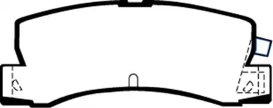 Factory Price EBC 86-92 Toyota Corolla 1.6 Yellowstuff Rear Brake Pads - DP4629R