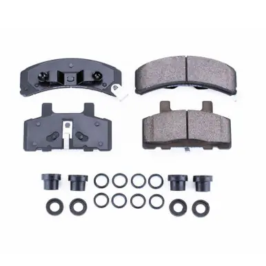 Power Stop 88-91 Chevrolet C1500 Front Z17 Evolution Ceramic Brake Pads w/Hardware - 17-368 Budget