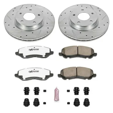 Must Have Power Stop 11-14 Chrysler 200 Front Z26 Street Warrior Brake Kit - K3032-26
