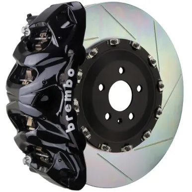 Affordable Brembo 21+ F150 2WD/4WD (Excl. Raptor) Fr GT BBK 8 Pist Cast 412x38 2pc Rotor Slotted Type1-Black - 1Q2.9626A1