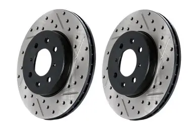 Exclusive Centric Slotted & Drilled OE Design Brake Rotor - 127.34101