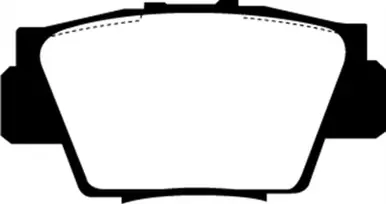 Special Offer EBC 91-96 Acura NSX 3.0 Redstuff Rear Brake Pads - DP3873C