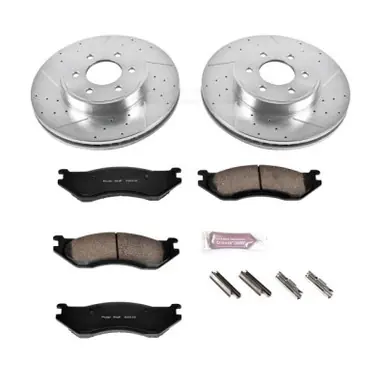 Power Stop 2003 Dodge Durango Front Z23 Evolution Sport Brake Kit - K2178 Top Pick